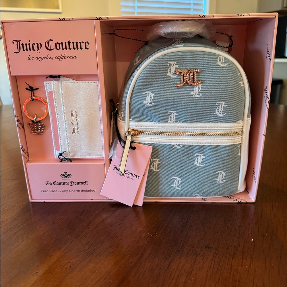 Juicy Couture backpack gift set!